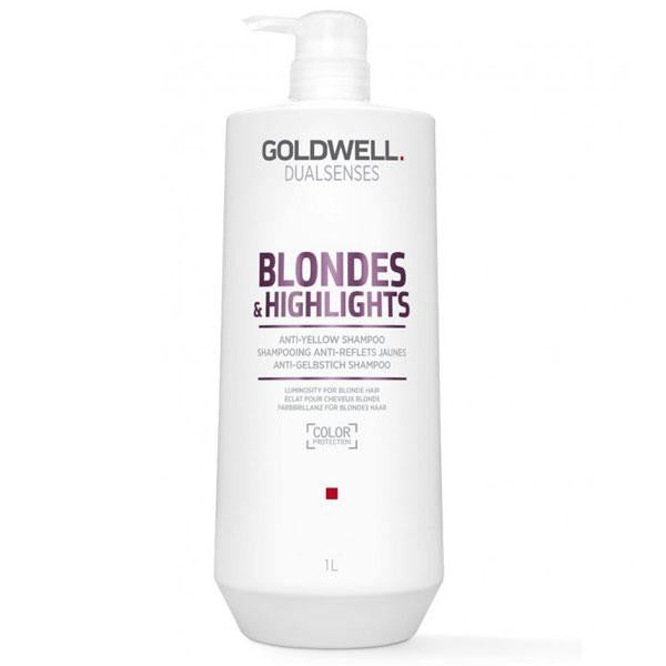 Goldwell  Blondes & Highlight Anti-Yellow Shampoo- 1L